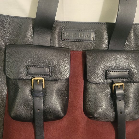 Almost brand new! Beautiful Leather and Suede Bag Marc by Marc Jacobs - Picture 2 of 6